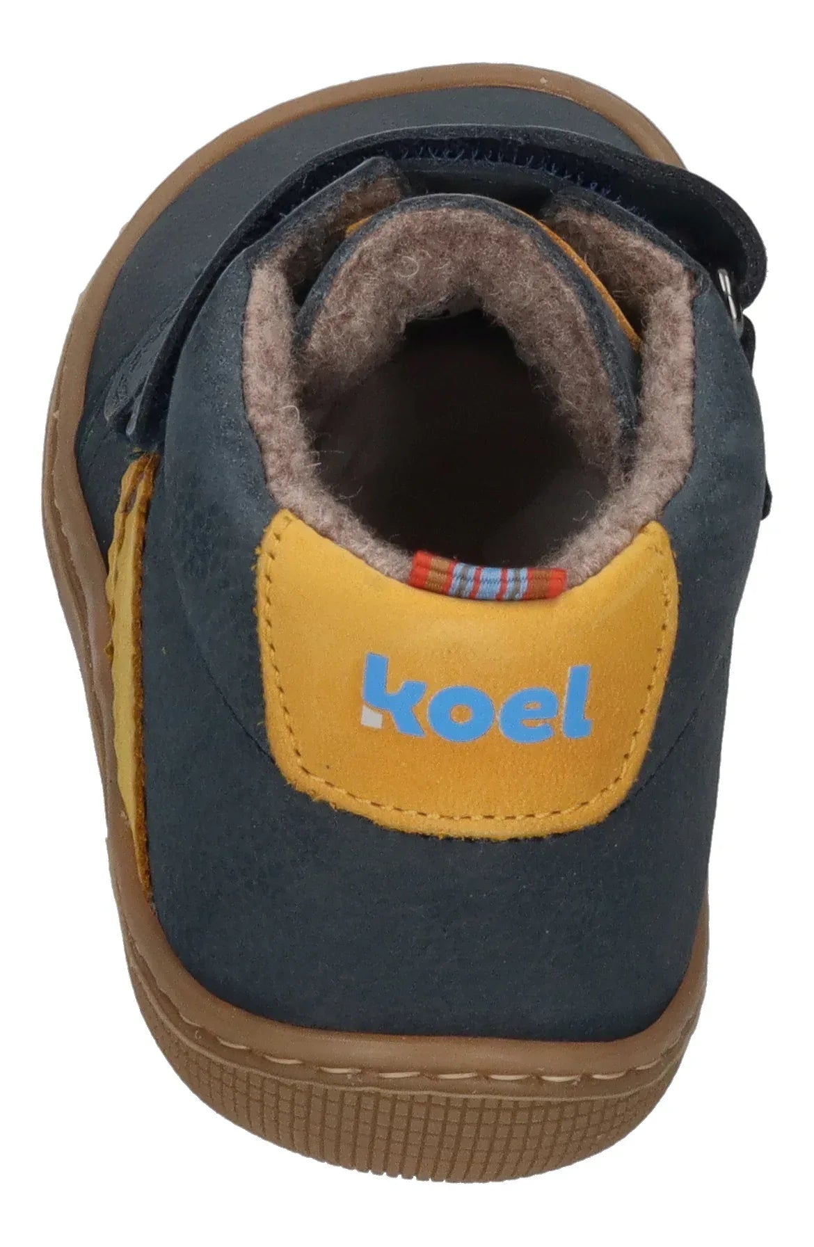 KOEL Barefoot Kinder Übergangsschuhe Sneakers DAVID HYDRO FELT blue