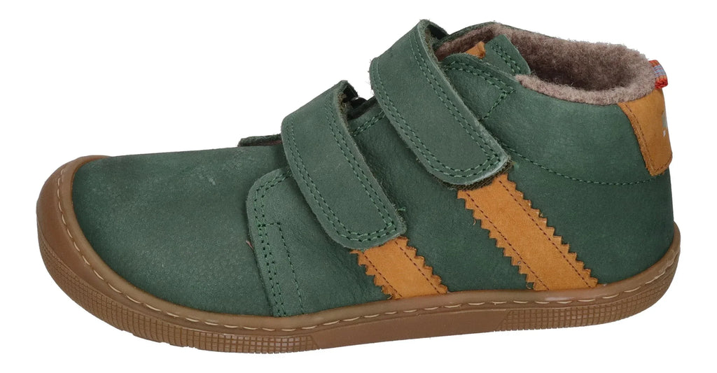 KOEL Barefoot Kinder Übergangsschuhe Sneakers DAVID HYDRO FELT green
