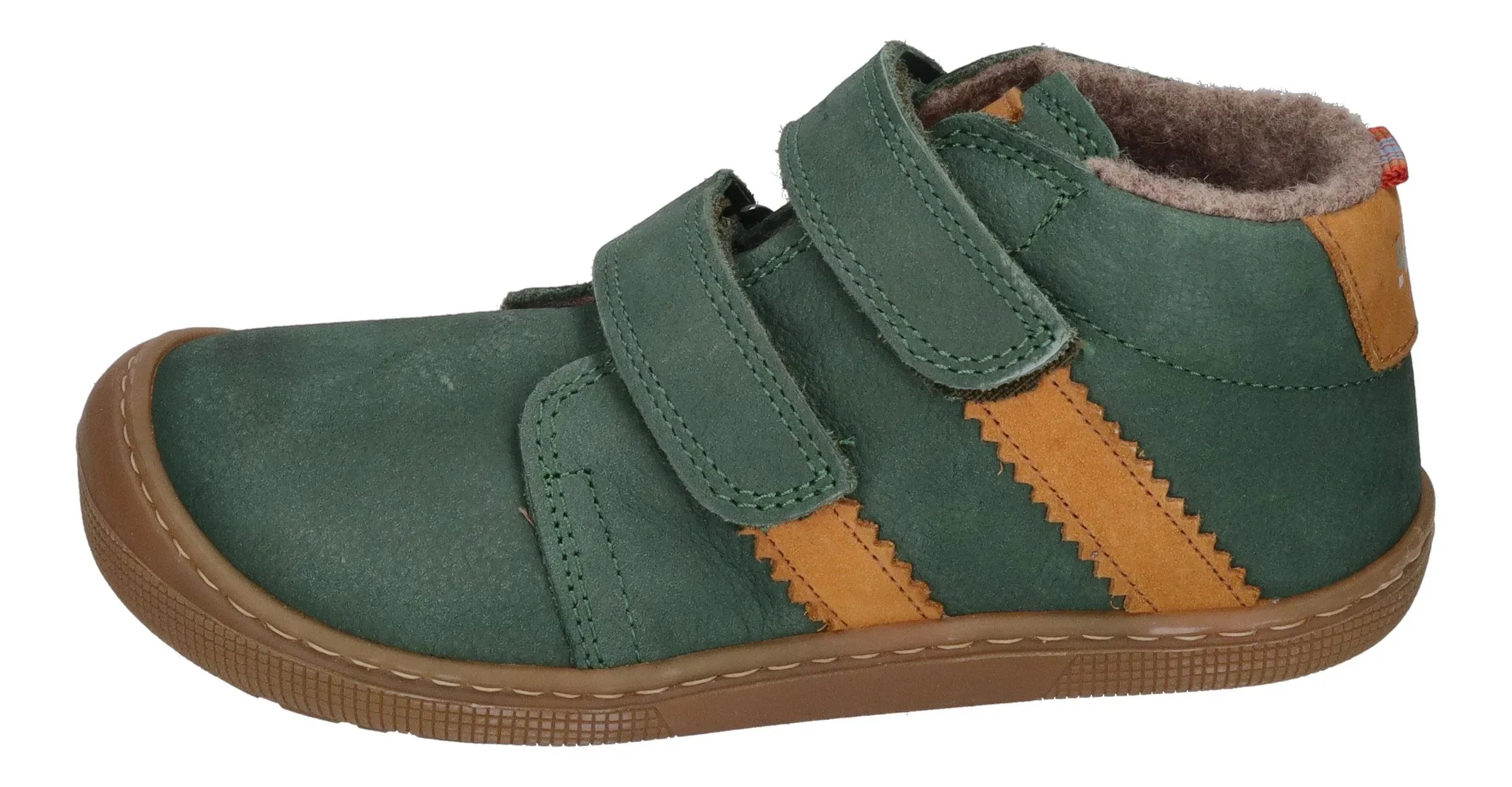 KOEL Barefoot Kinder Übergangsschuhe Sneakers DAVID HYDRO FELT green