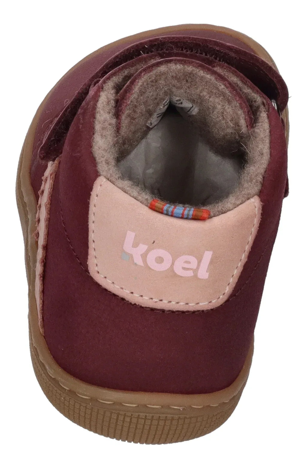 KOEL Barefoot Kinder Übergangsschuhe Sneakers DAVID HYDRO FELT pink