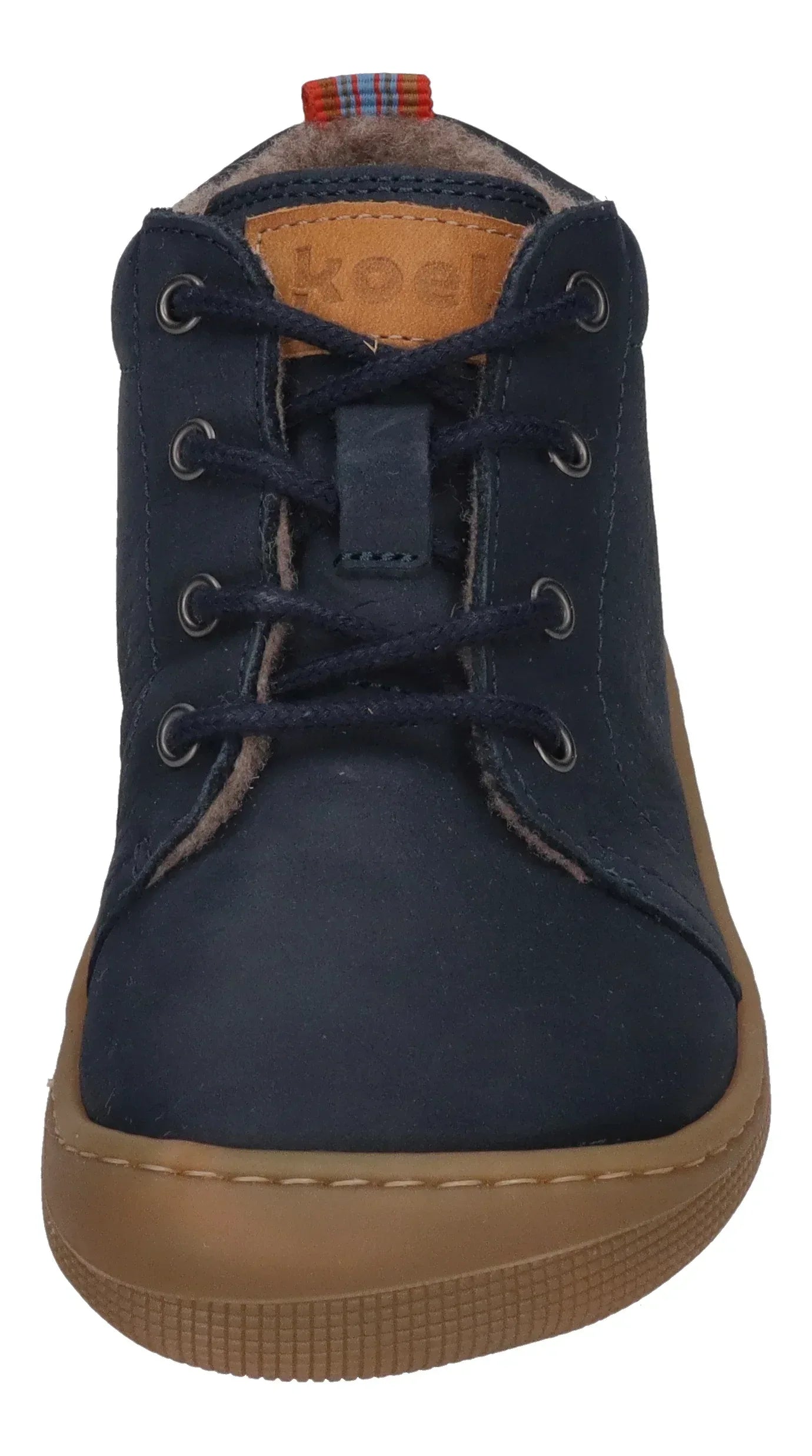 KOEL Kinder Barefoot Übergangsschuhe Booties DELI HYDRO FELT navy