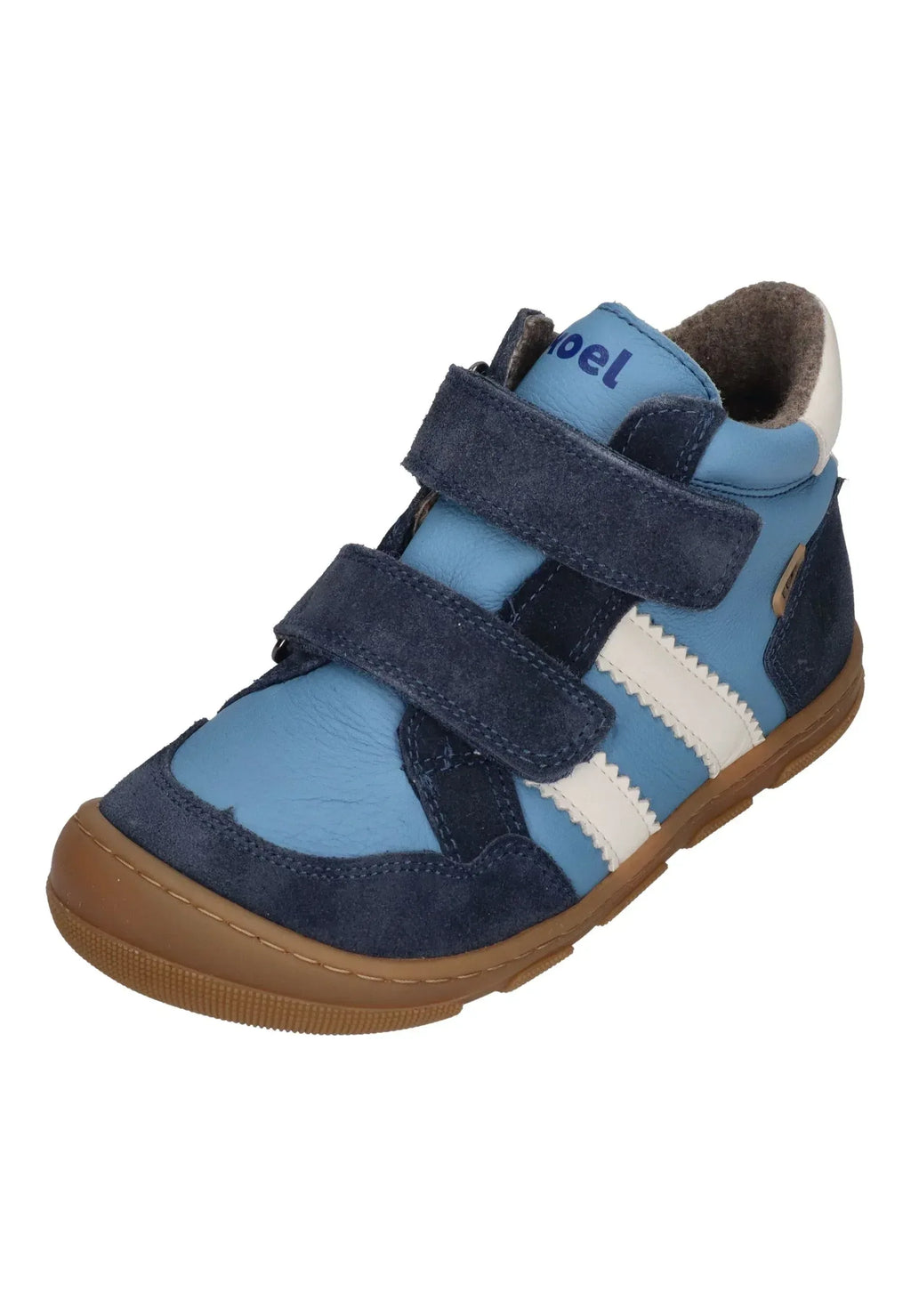 KOEL Barefoot Kinder Übergangsschuhe Sneakers KALI LEATHER extra weit jeans