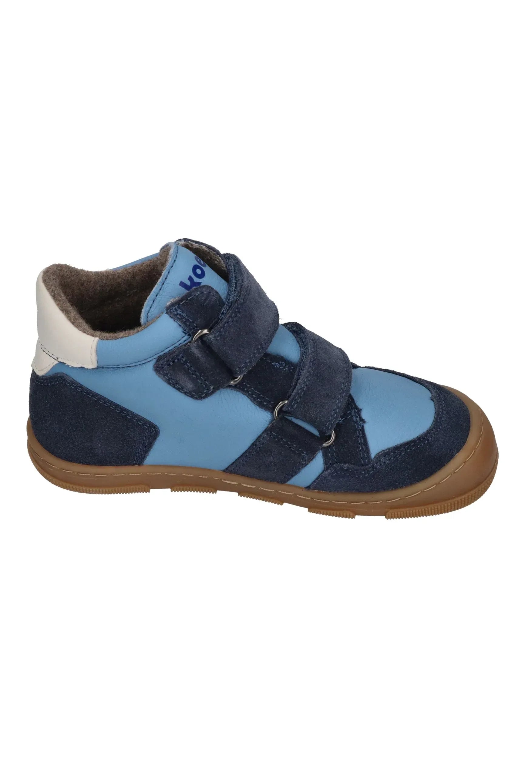 KOEL Barefoot Kinder Übergangsschuhe Sneakers KALI LEATHER extra weit jeans