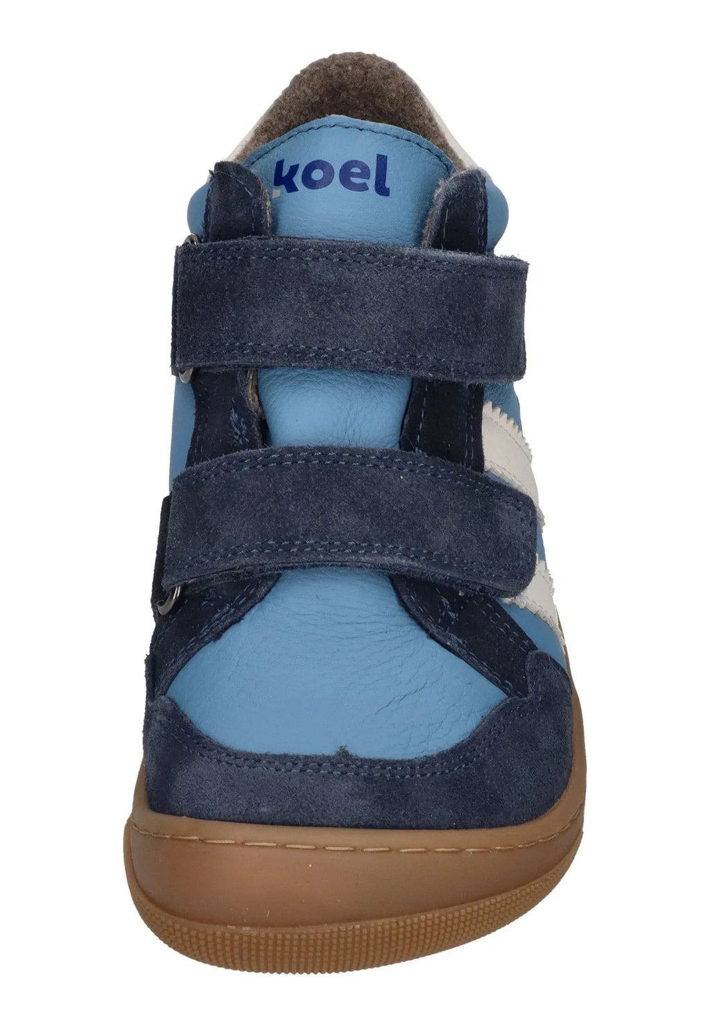 KOEL Barefoot Kinder Übergangsschuhe Sneakers KALI LEATHER extra weit jeans