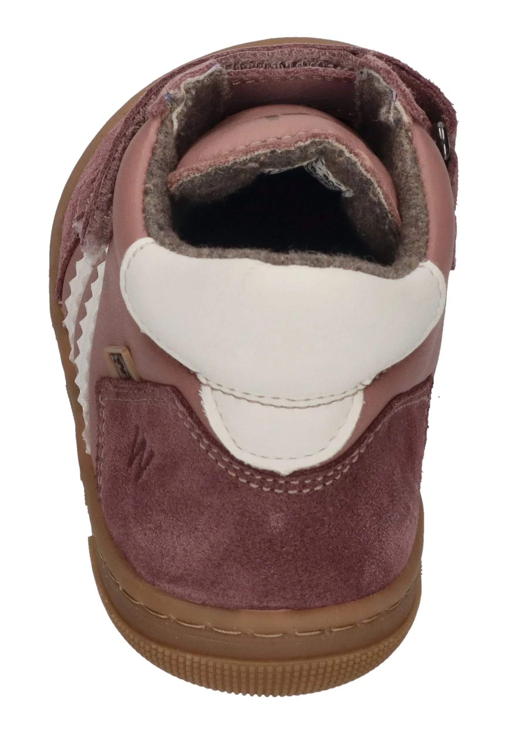 KOEL Barefoot Kinder Übergangsschuhe Sneakers KALI LEATHER extra weit old pink