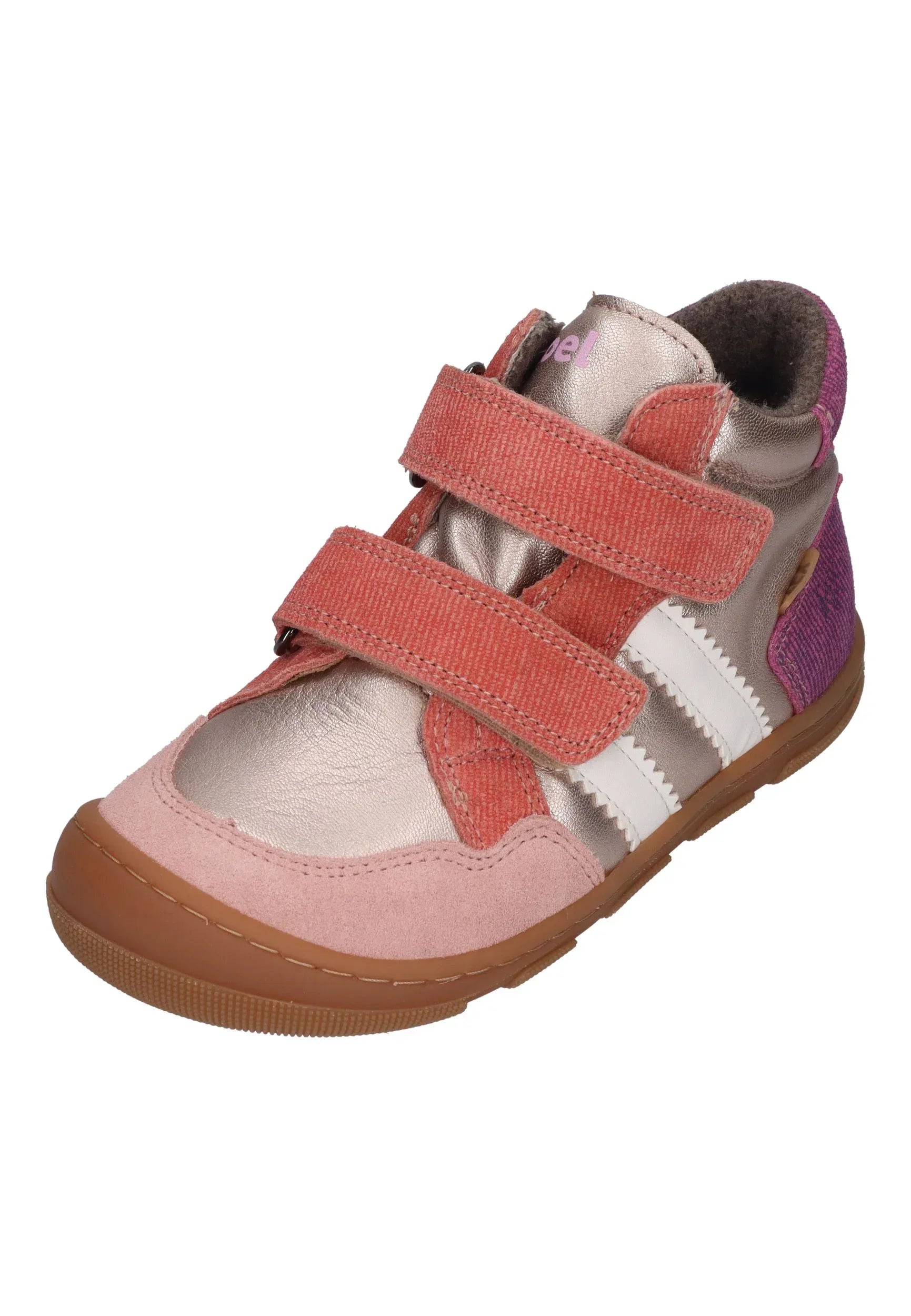 KOEL Barefoot Kinder Übergangsschuhe KALI SUEDE extra weit champagne