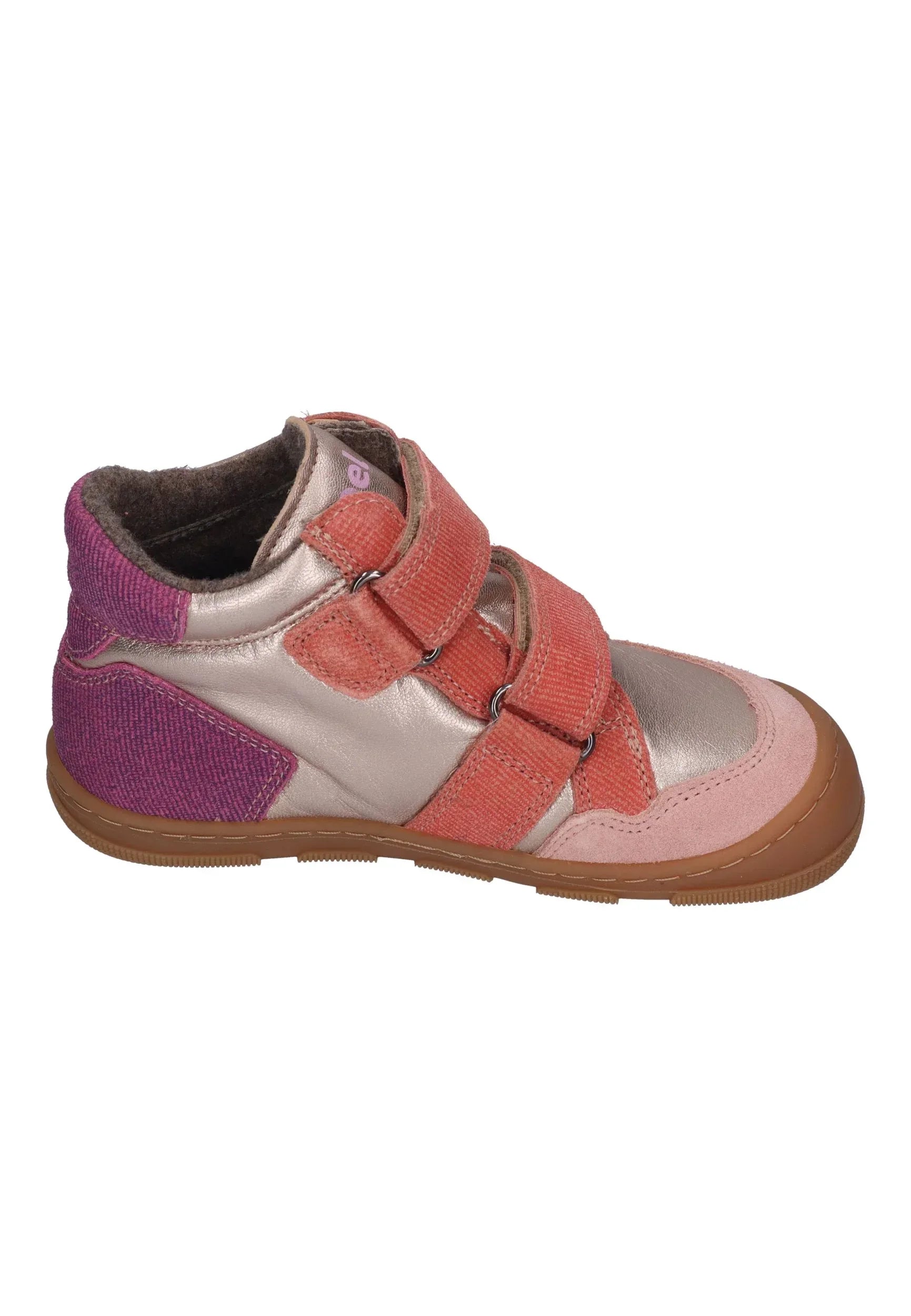KOEL Barefoot Kinder Übergangsschuhe KALI SUEDE extra weit champagne