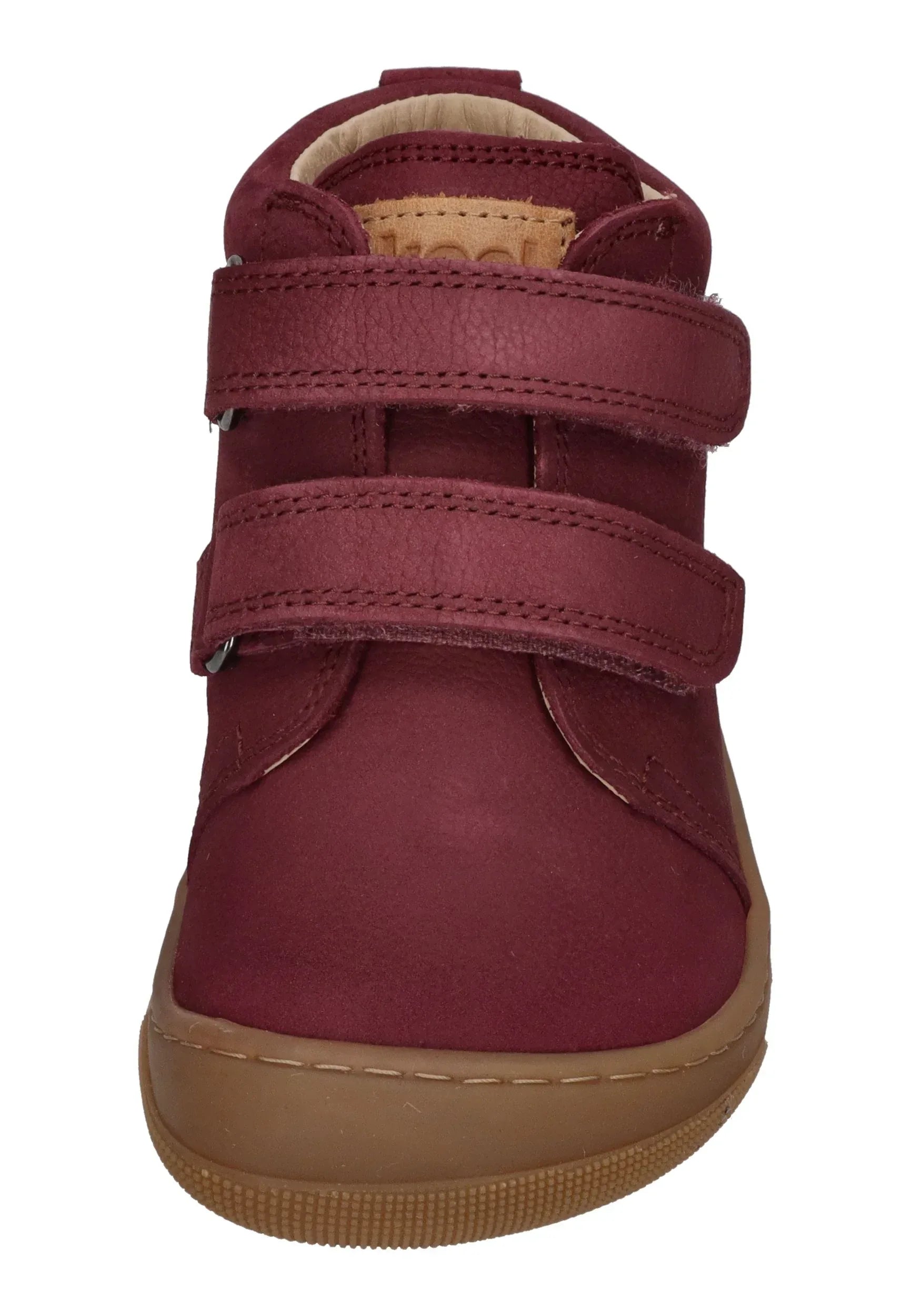 KOEL Barefoot Kinder Sneakers KARI W extra weit bordo