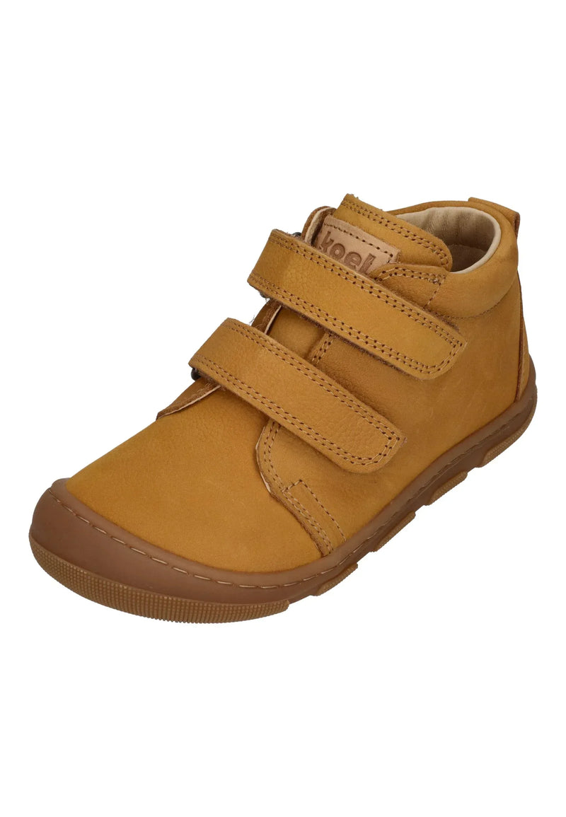 KOEL Barefoot Kinder Sneakers KARI W extra weit cognac