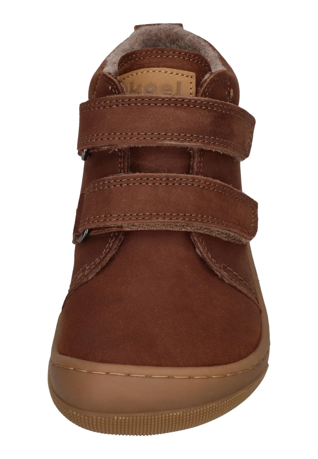 KOEL Barefoot Kinder Übergangsschuhe Sneakers KARI WOOL extra weit chocolate