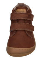 KOEL Barefoot Kinder Übergangsschuhe Sneakers KARI WOOL extra weit chocolate