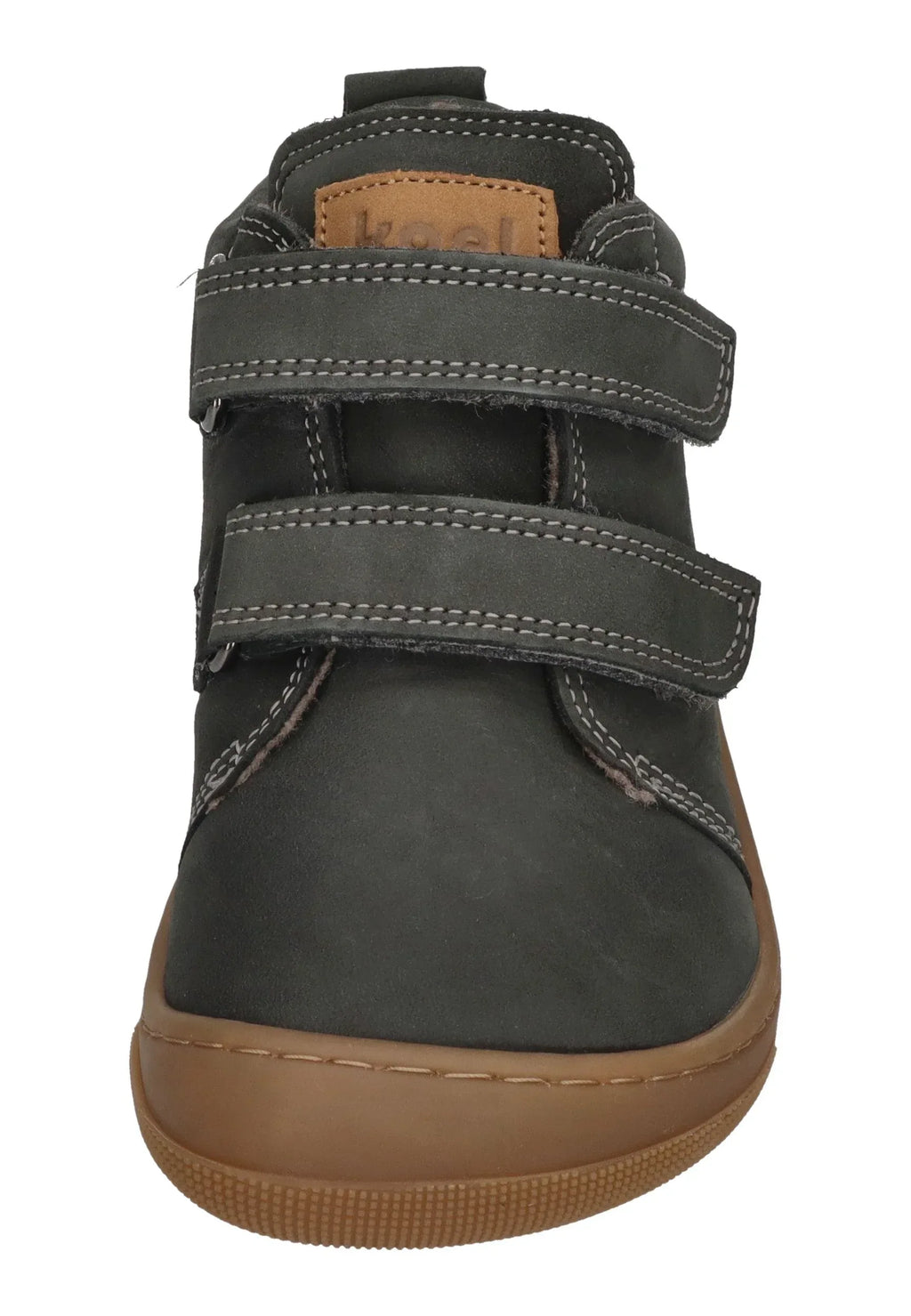 KOEL Barefoot Kinder Übergangsschuhe Sneakers KARI WOOL extra weit dark grey