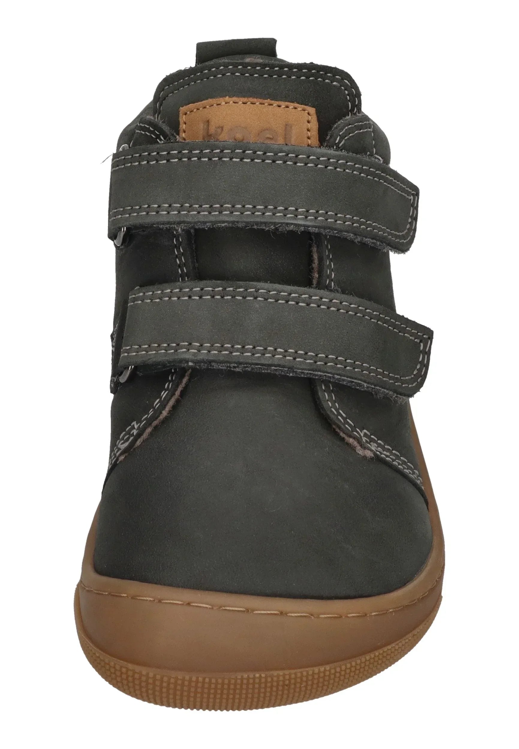KOEL Barefoot Kinder Übergangsschuhe Sneakers KARI WOOL extra weit dark grey