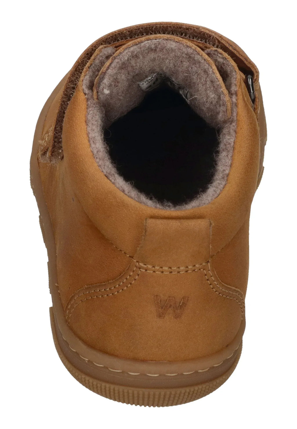 KOEL Barefoot Kinder Übergangsschuhe Sneakers KARI WOOL extra weit miel