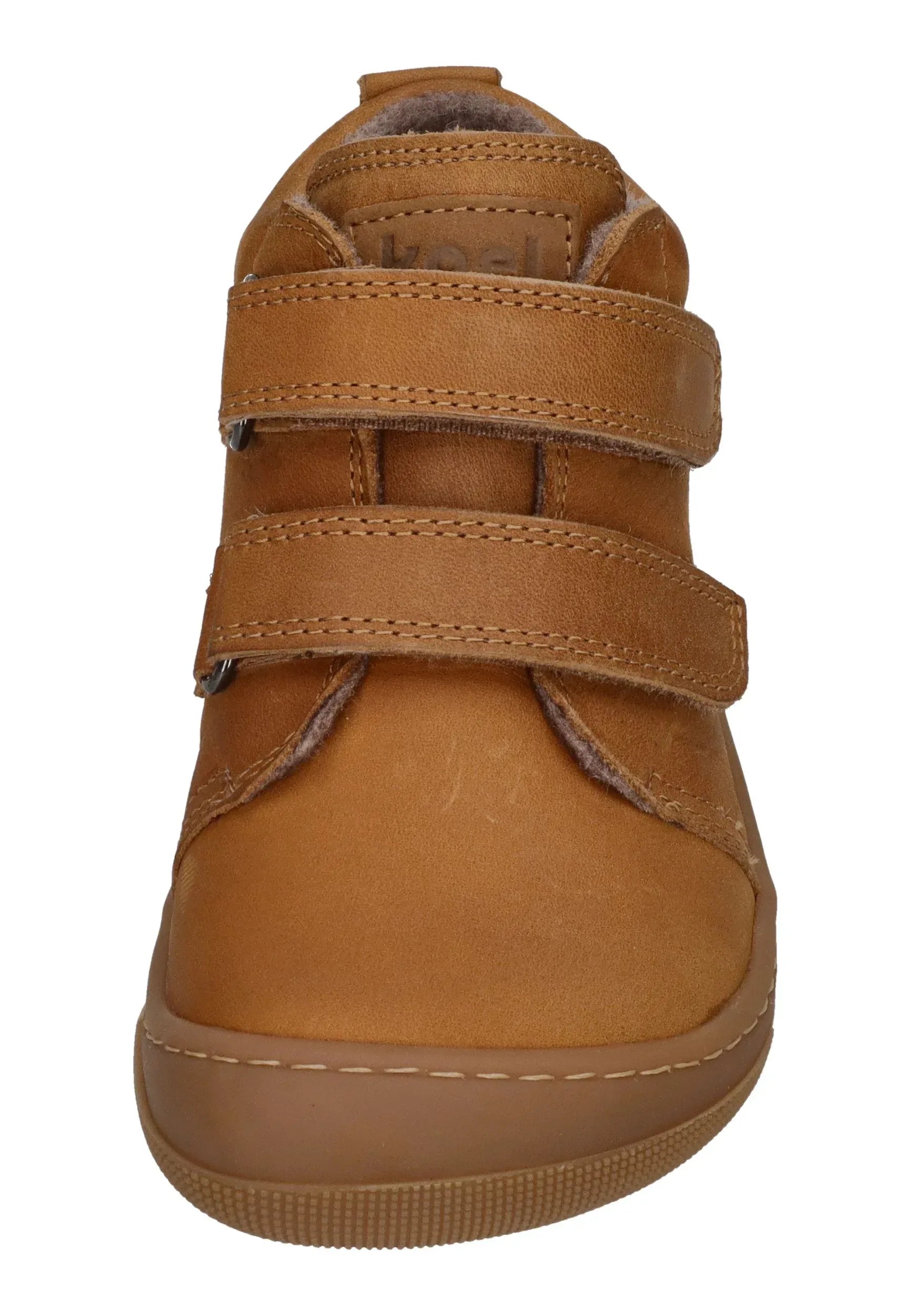 KOEL Barefoot Kinder Übergangsschuhe Sneakers KARI WOOL extra weit miel