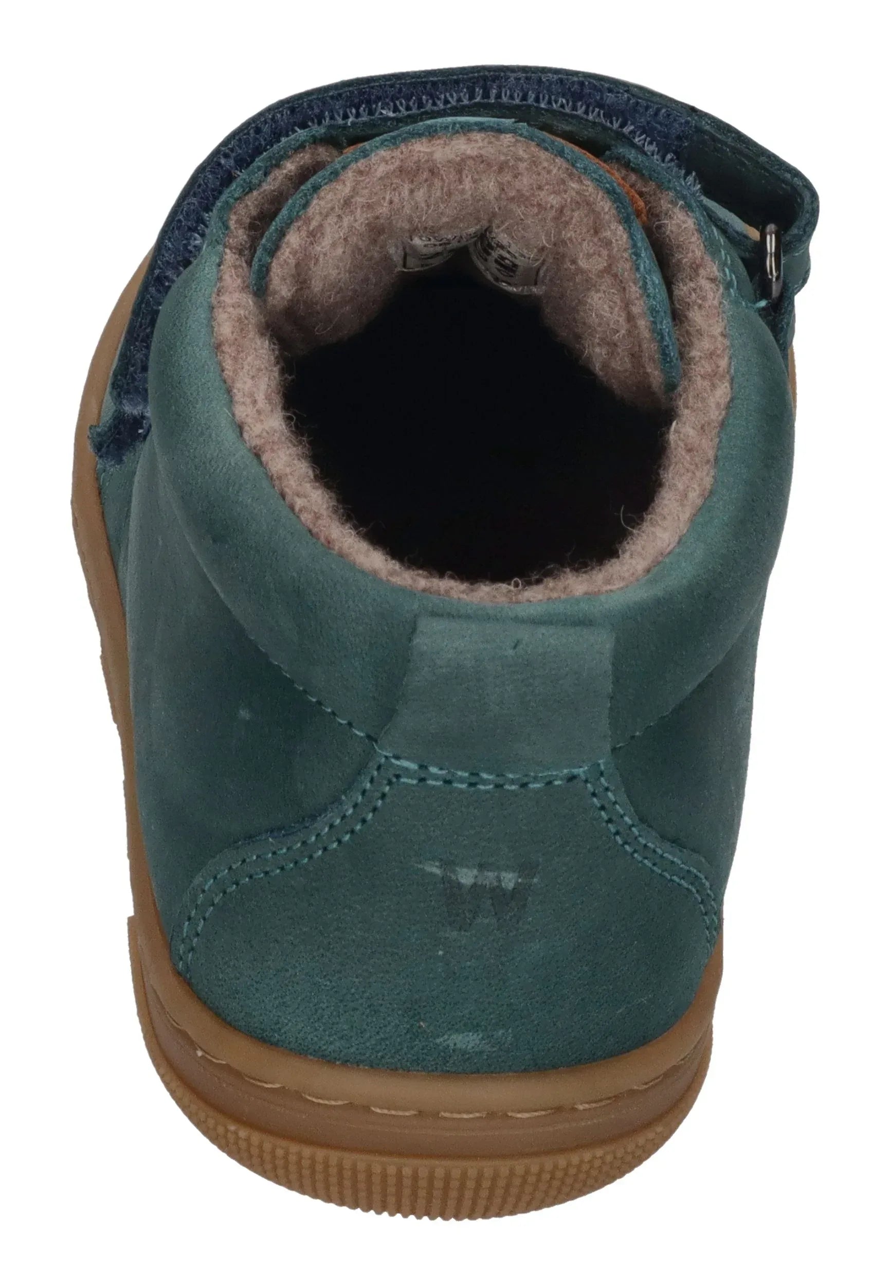 KOEL Barefoot Kinder Übergangsschuhe Sneakers KARI WOOL extra weit turqoise