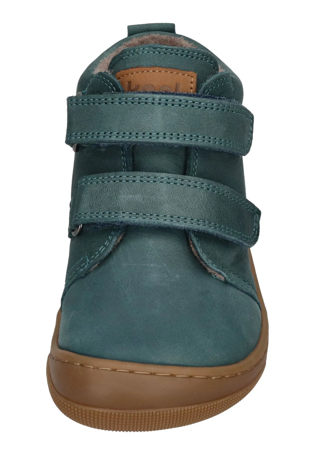 KOEL Barefoot Kinder Übergangsschuhe Sneakers KARI WOOL extra weit turqoise