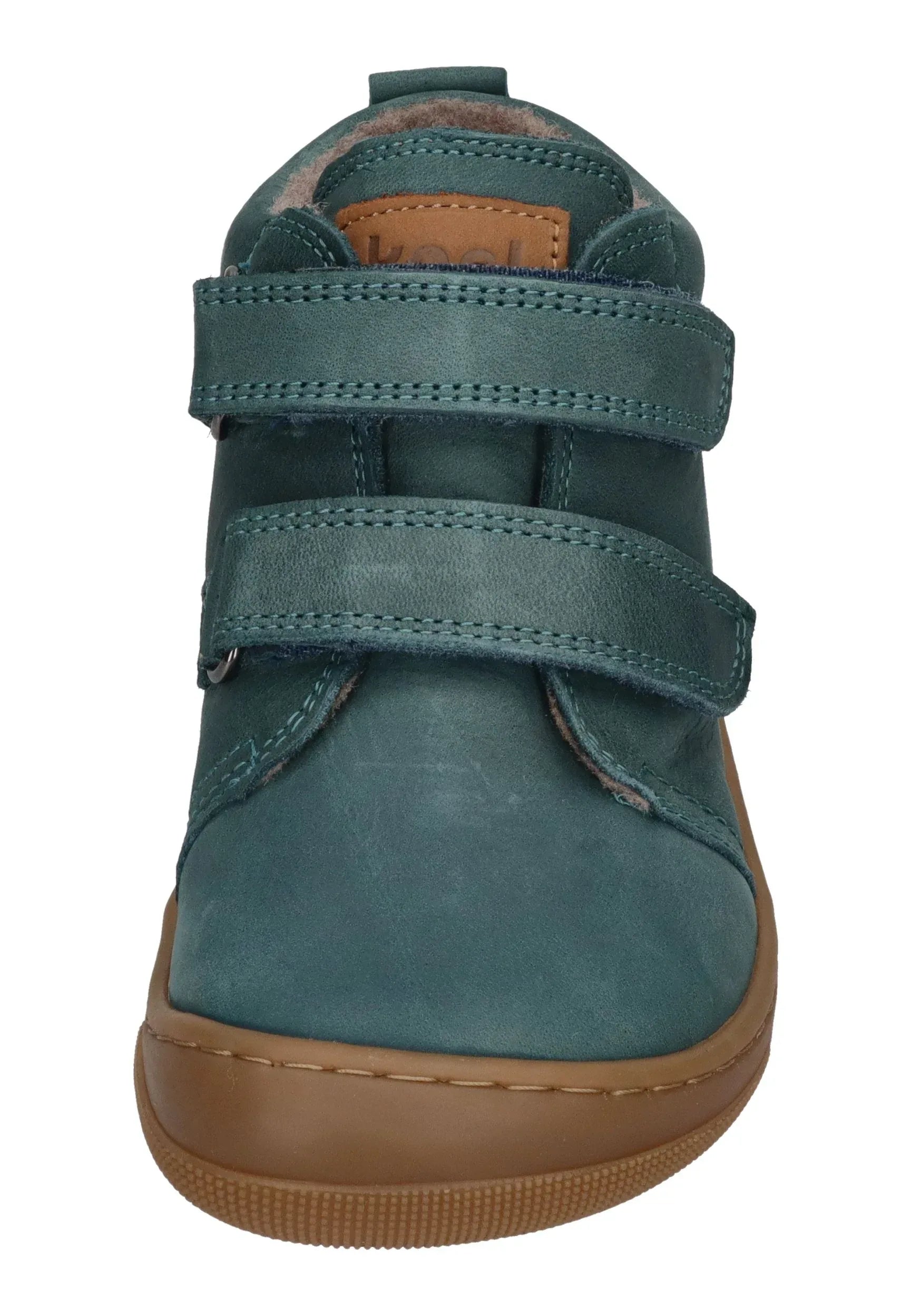 KOEL Barefoot Kinder Übergangsschuhe Sneakers KARI WOOL extra weit turqoise