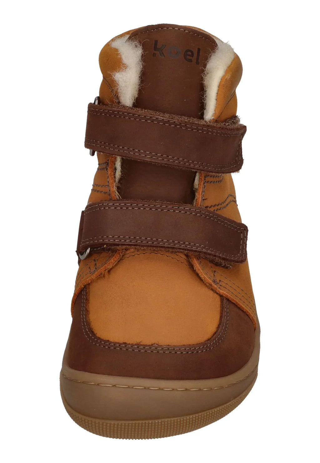 KOEL Barefoot Kinder - KASI WOOL extra weit - miel