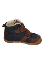KOEL Barefoot Kinder - KASI WOOL extra weit - navy