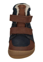 KOEL Barefoot Kinder - KASI WOOL extra weit - navy