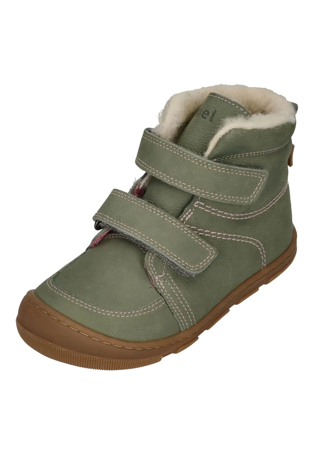 KOEL Barefoot Kinder - KASI WOOL extra weit - olive