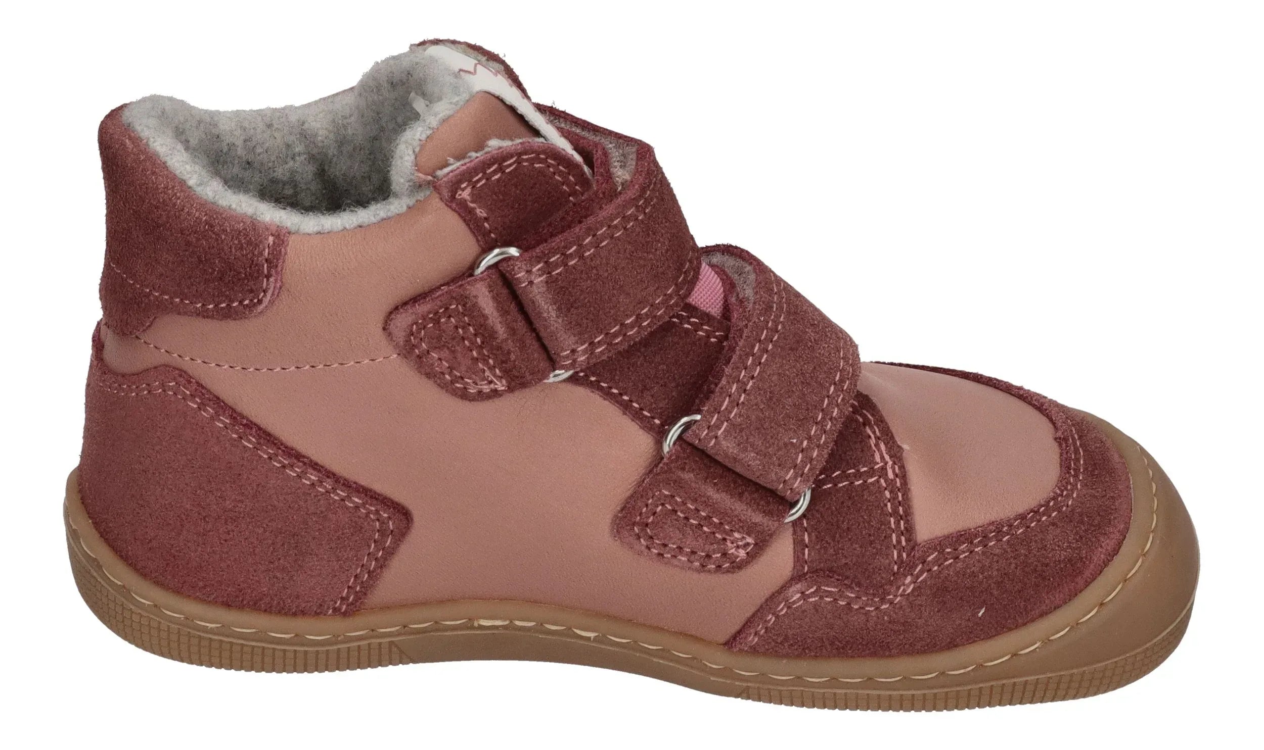 KOEL Kinder Barefoot Übergangsschuhe Sneakers KURT W TEX MERINO pink