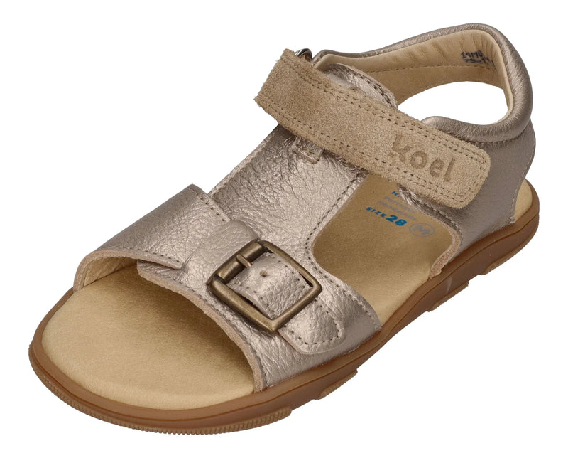KOEL Barefoot Kinder Sandalen ODA - taupe