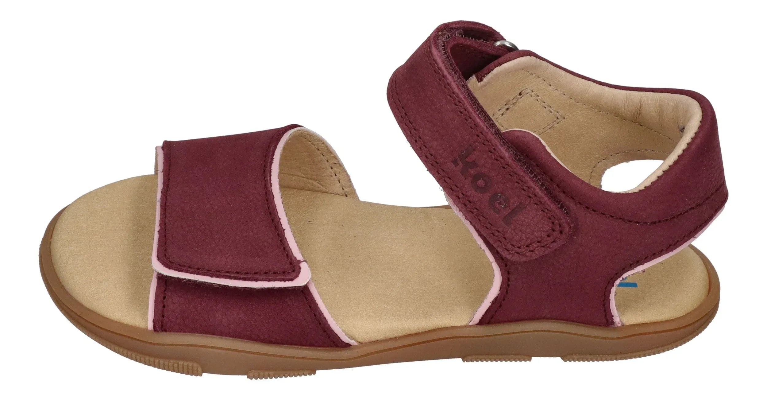 KOEL Barefoot Kinder Sandalen OZU - bordo