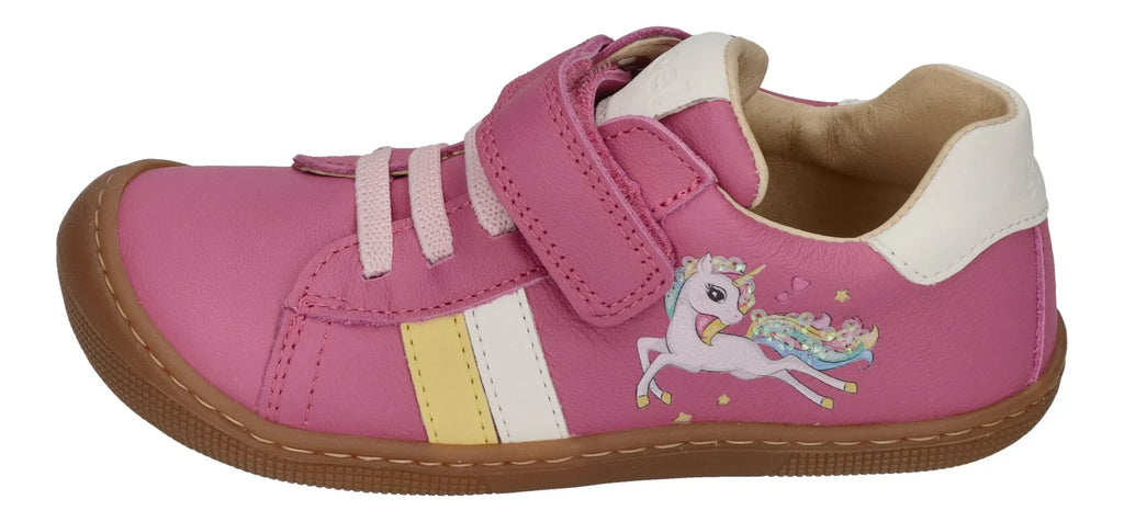 KOEL Barefoot Kinder Sneakers DAKOTA PRINT - Fuchsia
