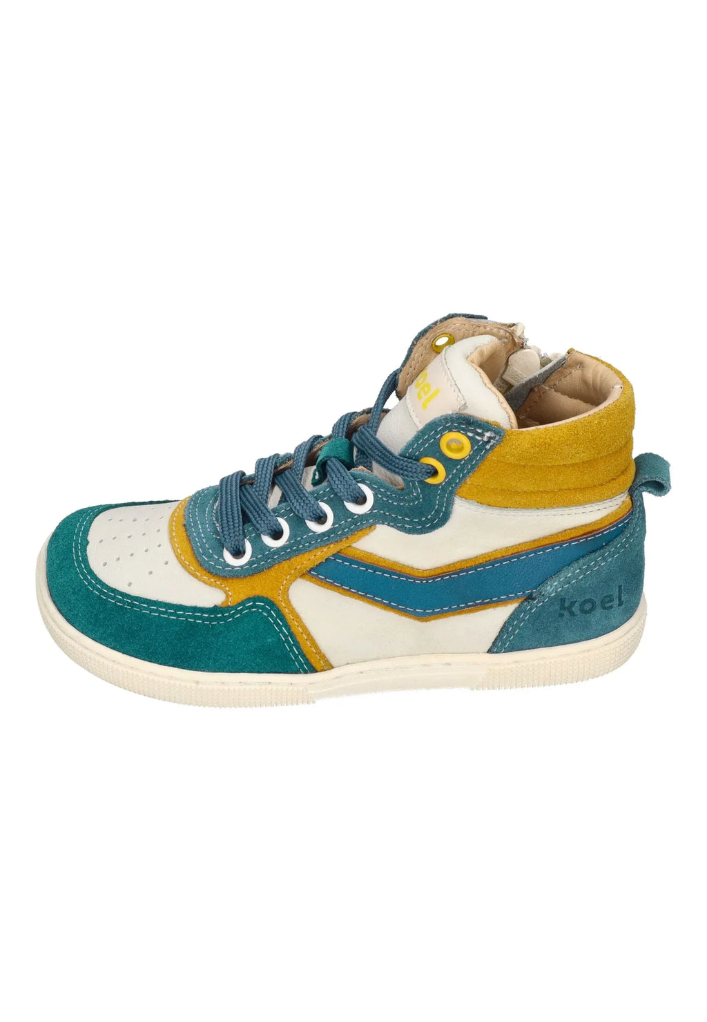 KOEL Barefoot Kinder - Sneakers DANISH NAPPA 101 yellow – Barfußschuhe - Mehrfarbig | shoedealo.shop – Bild 2