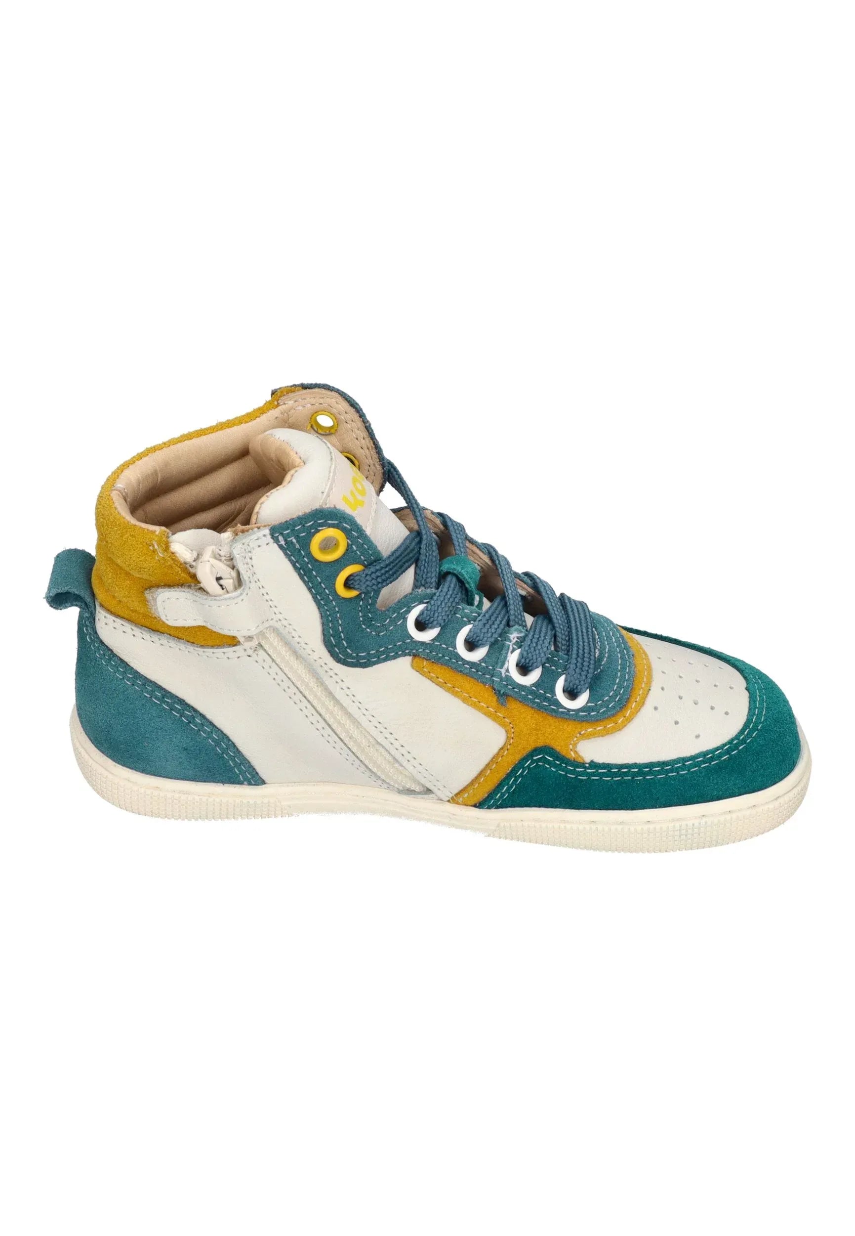 KOEL Barefoot Kinder - Sneakers DANISH NAPPA 101 yellow – Barfußschuhe - Mehrfarbig | shoedealo.shop – Bild 4