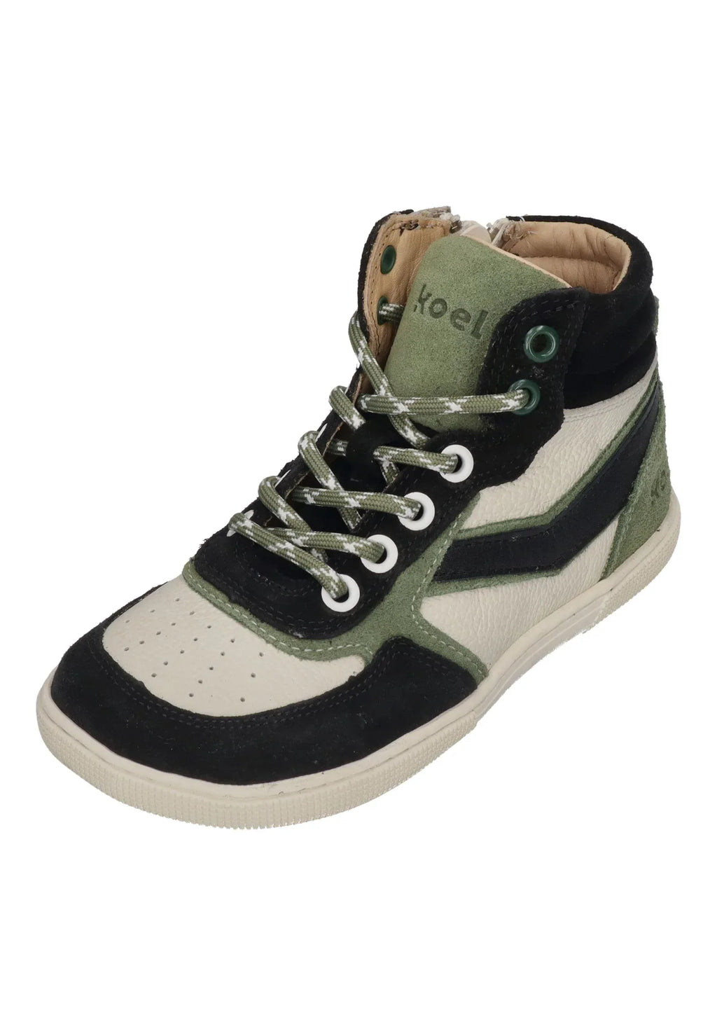 KOEL Barefoot Kinder - Sneakers DANISH NAPPA green – Barfußschuhe - Mehrfarbig | shoedealo.shop