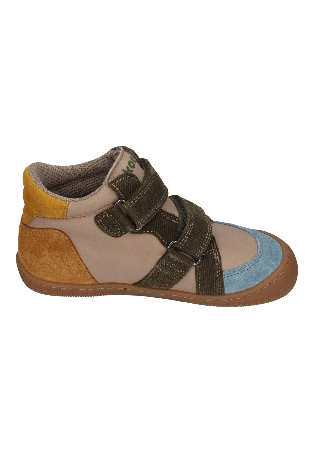 KOEL Barefoot Kinder Sneakers DARI COTTON olive – Barfußschuhe - Mehrfarbig | Jetzt bei shoedealo.shop entdecken! – Bild 4