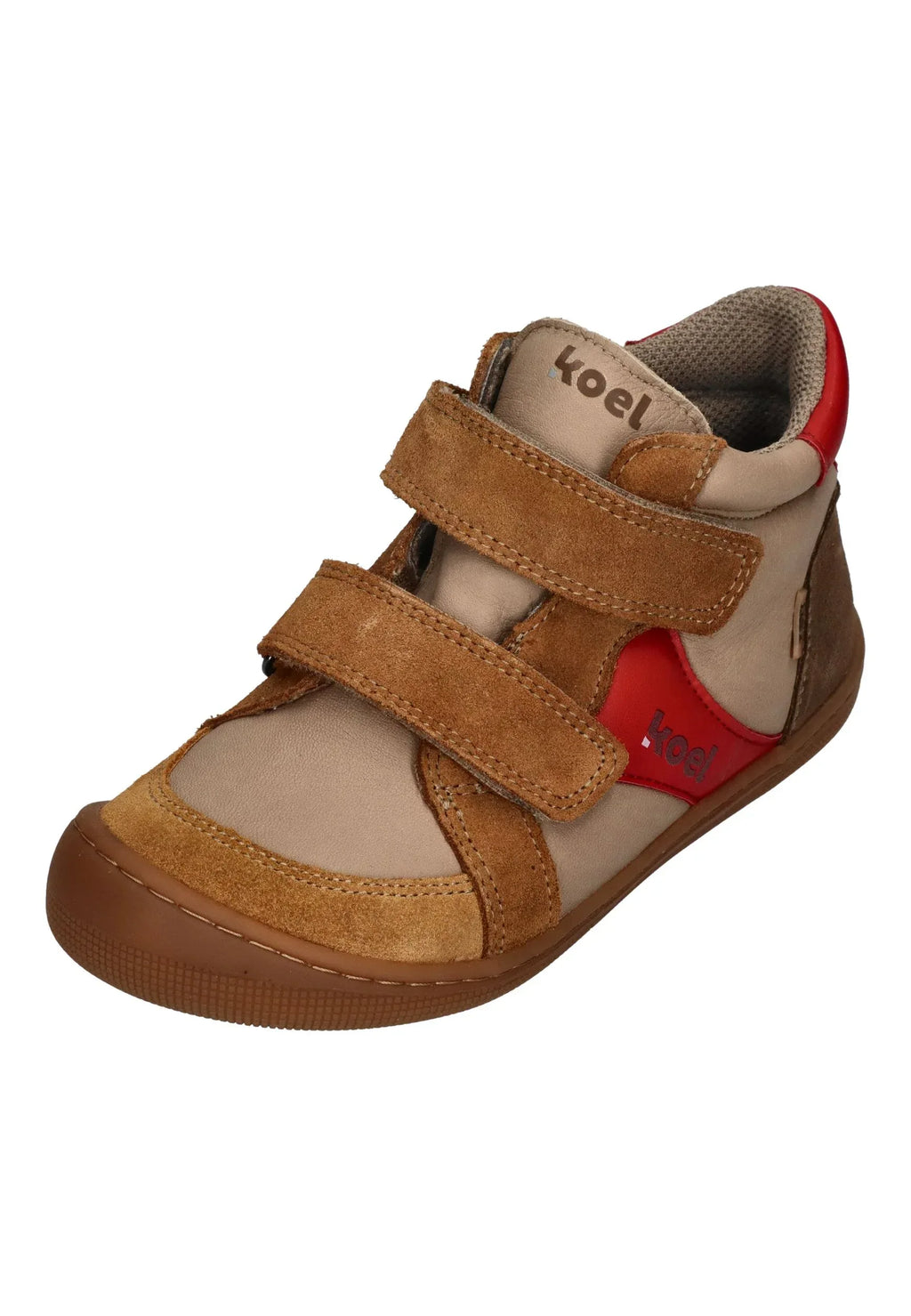 KOEL Barefoot Kinder Sneakers DARI COTTON taupe – Barfußschuhe - Mehrfarbig | Jetzt bei shoedealo.shop entdecken!