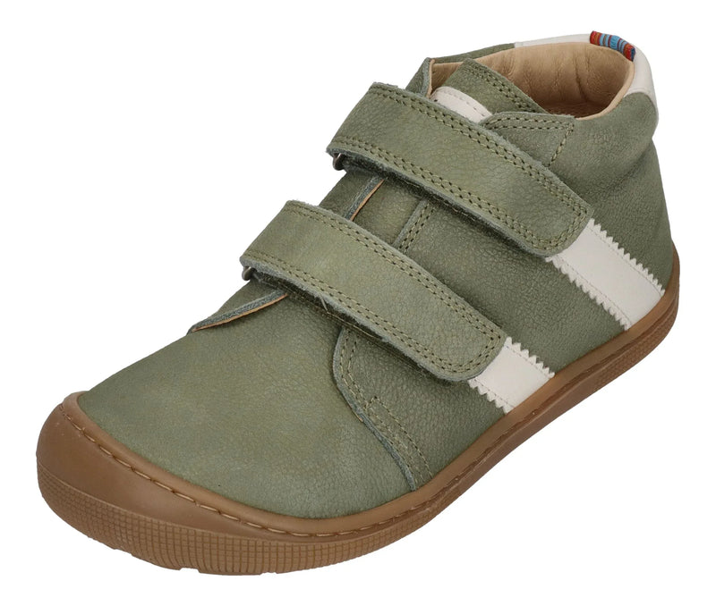 KOEL Kinder  Barefoot Sneakers DAVID LEATHER olive