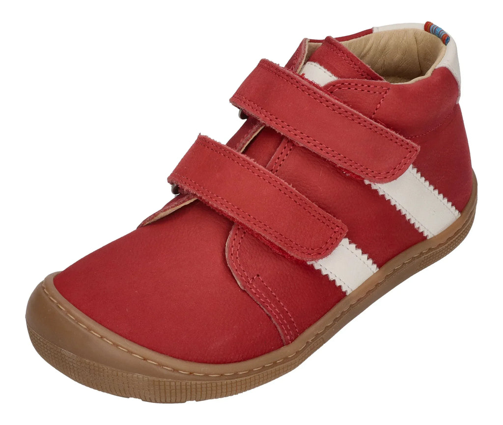 KOEL Barefoot Kinder Sneakers DAVID LEATHER red