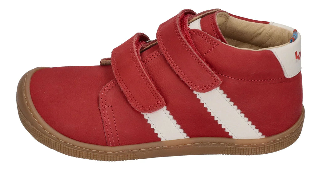 KOEL Barefoot Kinder Sneakers DAVID LEATHER red