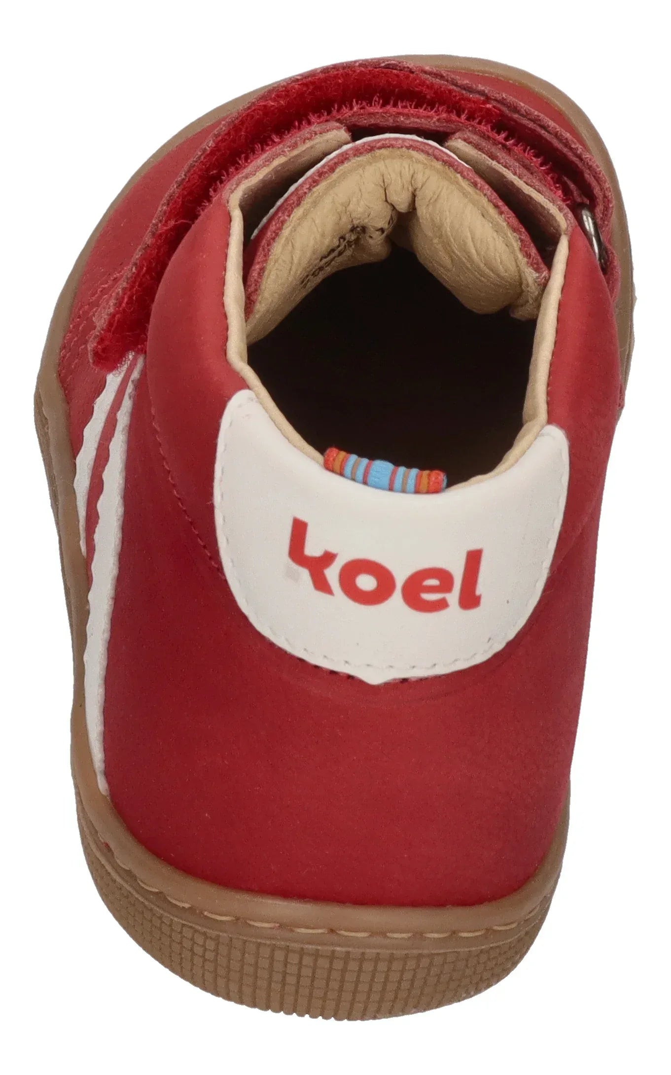 KOEL Barefoot Kinder Sneakers DAVID LEATHER red