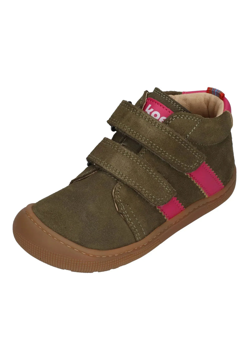 KOEL Barefoot Kinder Sneakers DAVID SUEDE olive – Barfußschuhe - Grün | Jetzt bei shoedealo.shop entdecken!