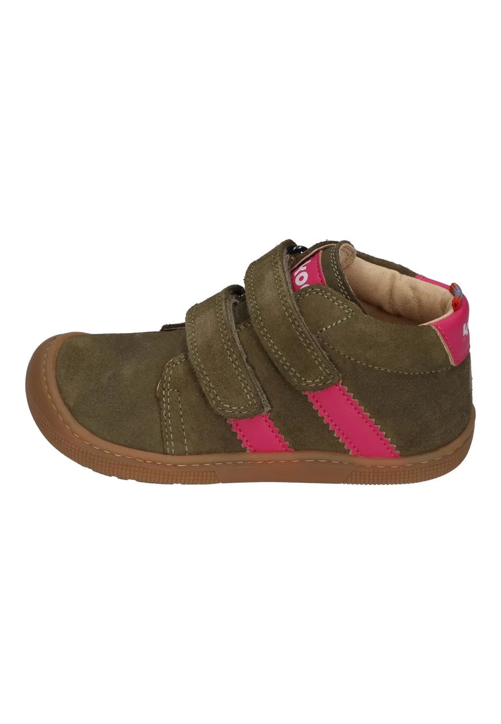 KOEL Barefoot Kinder Sneakers DAVID SUEDE olive – Barfußschuhe - Grün | Jetzt bei shoedealo.shop entdecken! – Bild 2