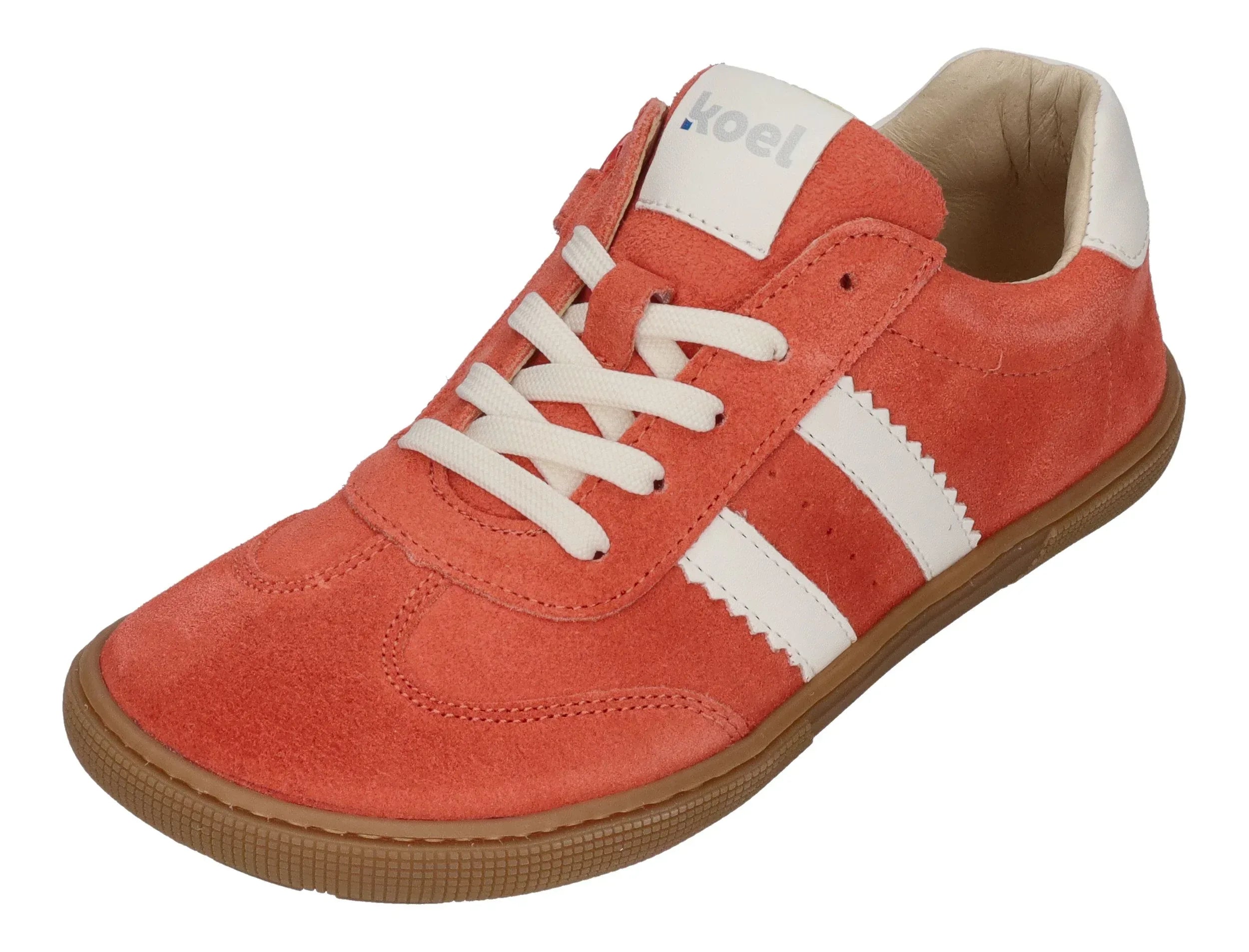KOEL Kinder Barefoot Sneakers DECLAN SUEDE coral