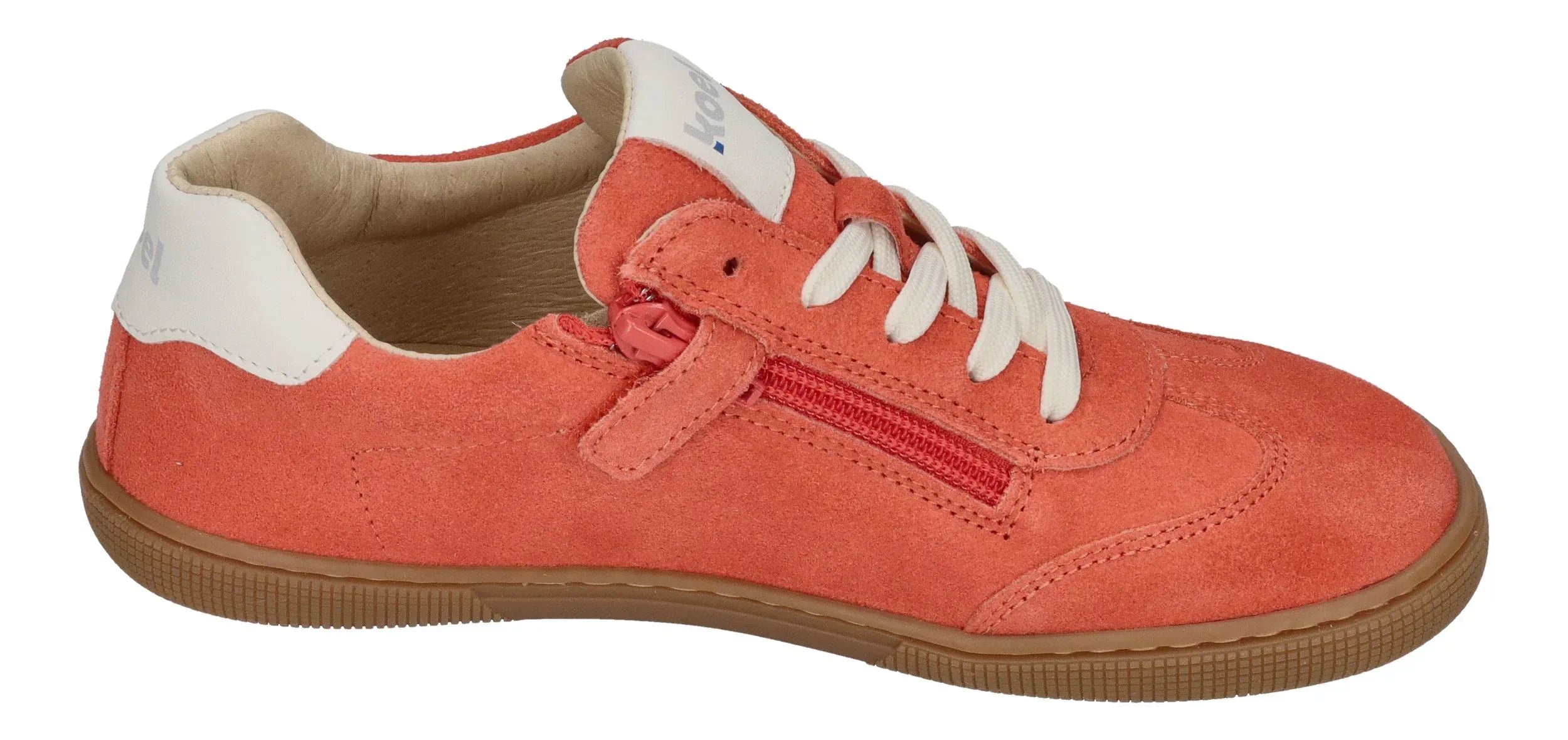 KOEL Kinder Barefoot Sneakers DECLAN SUEDE coral
