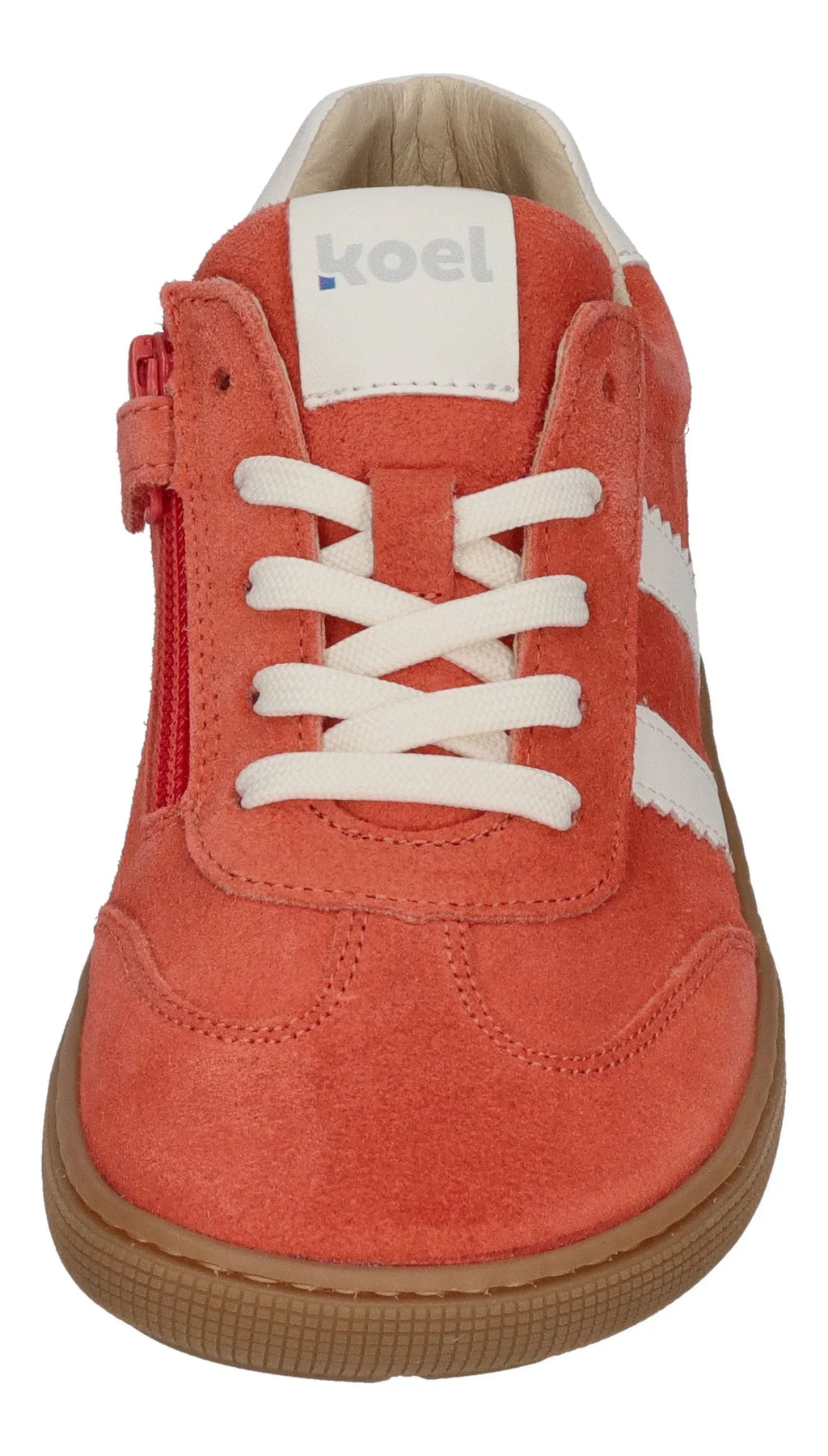 KOEL Kinder Barefoot Sneakers DECLAN SUEDE coral
