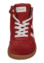 KOEL Barefoot Kinder Übergangsschuhe Sneakers DREW MERINO red