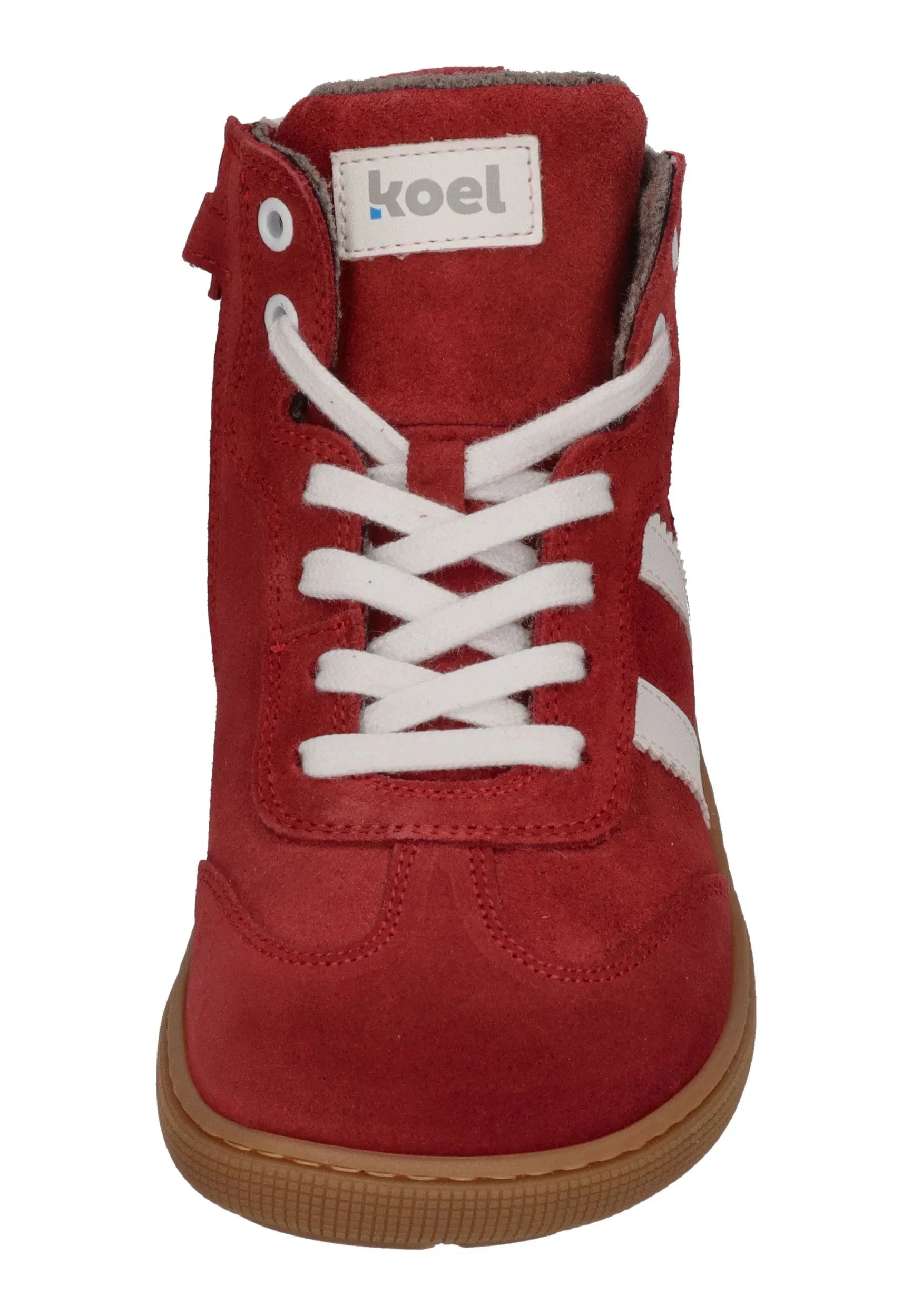 KOEL Barefoot Kinder Übergangsschuhe Sneakers DREW MERINO red