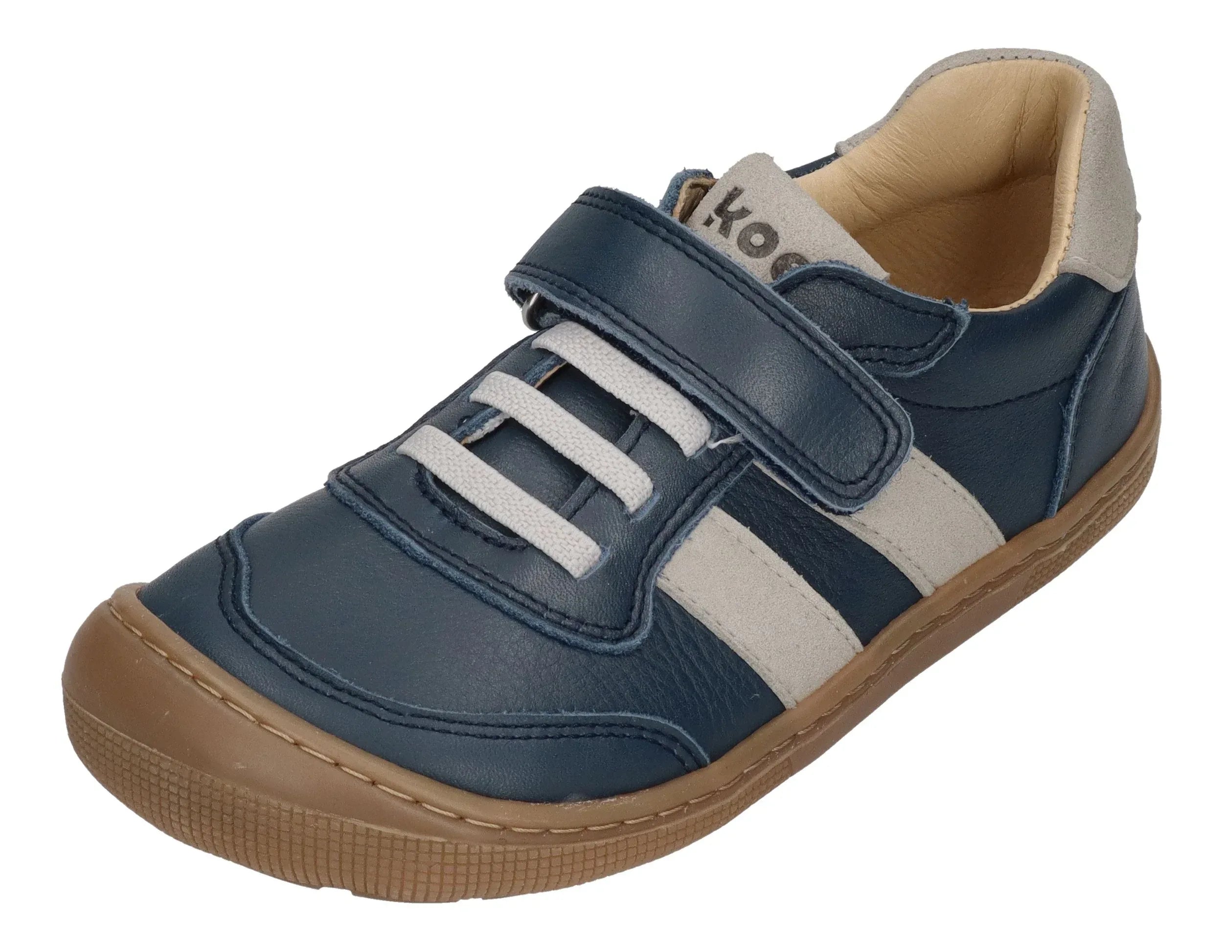KOEL Kinder Barefoot Sneakers DYLAN LEATHER 121 navy – Sneaker - ["gid://shopify/Metaobject/199507542345"] | shoedealo.shop