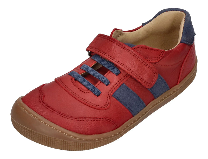 KOEL Barefoot Kinder Sneakers DYLAN LEATHER 121 red