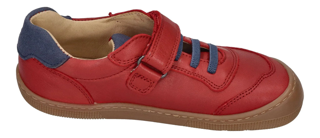 KOEL Barefoot Kinder Sneakers DYLAN LEATHER 121 red