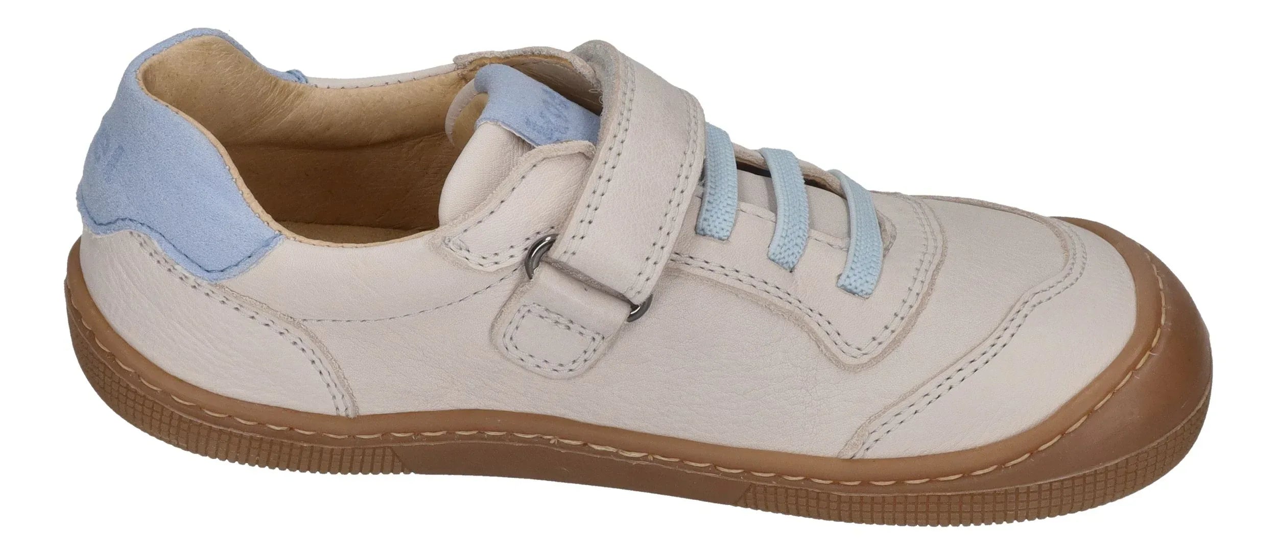 KOEL Kinder Barefoot Sneakers DYLAN LEATHER light beige